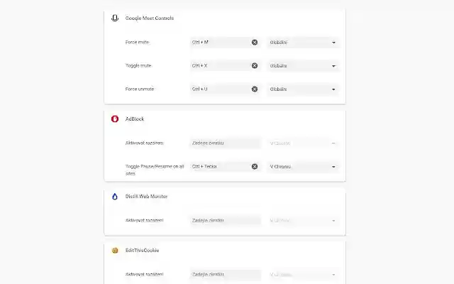 Google Meet Controls  from Chrome web store to be run with OffiDocs Chromium online