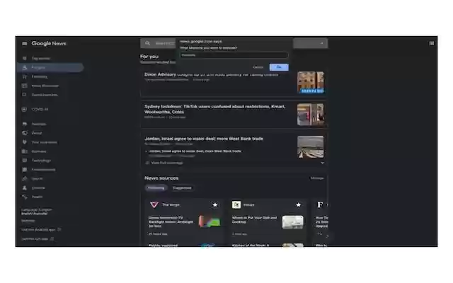 Google News Filter from Chrome web store to be run with OffiDocs Chromium online Google News Filter from Chrome web store to be run with OffiDocs Chromium online