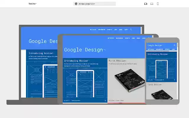 Google Resizer Unofficial  from Chrome web store to be run with OffiDocs Chromium online