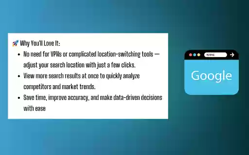 Google Search Location Changer With 100 Result Each Page from Chrome web store to be run with OffiDocs Chromium online Google Search Location Changer With 100 Result Each Page from Chrome web store to be run with OffiDocs Chromium online
