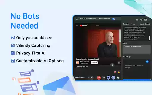 Google Transcribe  Summarize Live  from Chrome web store to be run with OffiDocs Chromium online