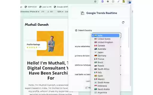 Google Trends Realtime Notifier from Chrome web store to be run with OffiDocs Chromium online Google Trends Realtime Notifier from Chrome web store to be run with OffiDocs Chromium online