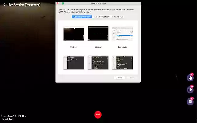 goseekr.com screen sharing from Chrome web store to be run with OffiDocs Chromium online goseekr.com screen sharing from Chrome web store to be run with OffiDocs Chromium online