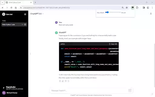GPT Expander  from Chrome web store to be run with OffiDocs Chromium online