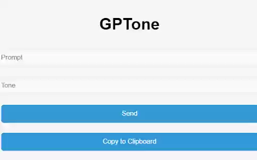 GPTone  from Chrome web store to be run with OffiDocs Chromium online
