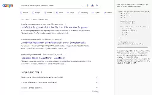 GPT Search Helper  from Chrome web store to be run with OffiDocs Chromium online