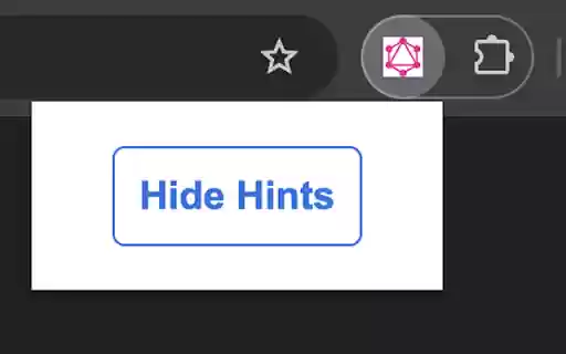 GQL Hint Remover  from Chrome web store to be run with OffiDocs Chromium online