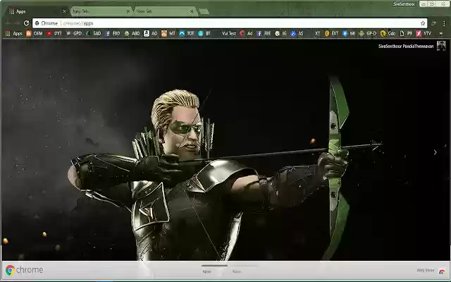 Green Arrow Super Hero Justice League Hero  from Chrome web store to be run with OffiDocs Chromium online