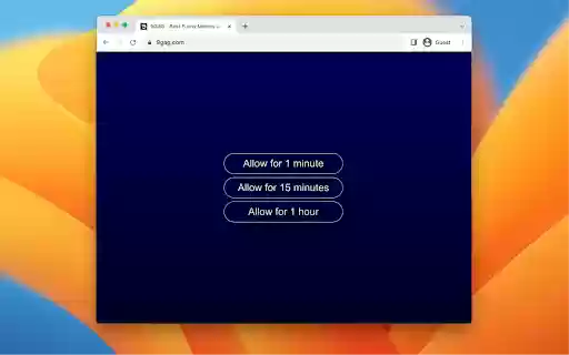 Green Blocker  from Chrome web store to be run with OffiDocs Chromium online