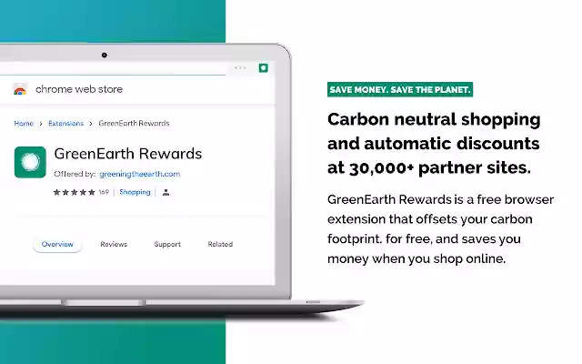 GreenEarth Rewards  from Chrome web store to be run with OffiDocs Chromium online