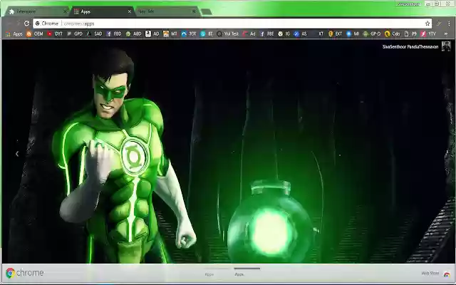 Green Lantern Super Hero Justice League Hero  from Chrome web store to be run with OffiDocs Chromium online