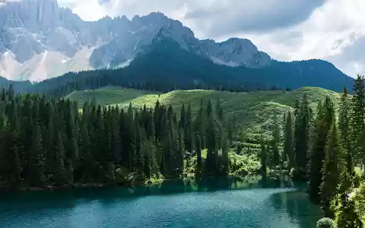 Green mountain lake  from Chrome web store to be run with OffiDocs Chromium online