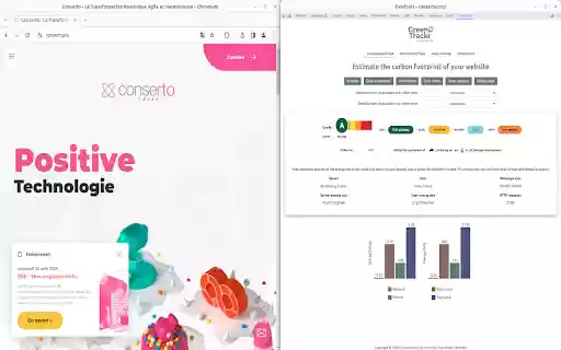 GreenTrackR  from Chrome web store to be run with OffiDocs Chromium online
