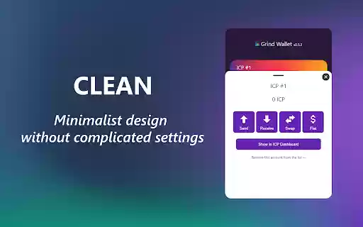 Grind Wallet  from Chrome web store to be run with OffiDocs Chromium online
