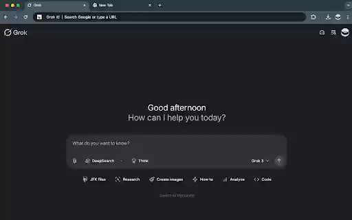 Grok it!  from Chrome web store to be run with OffiDocs Chromium online