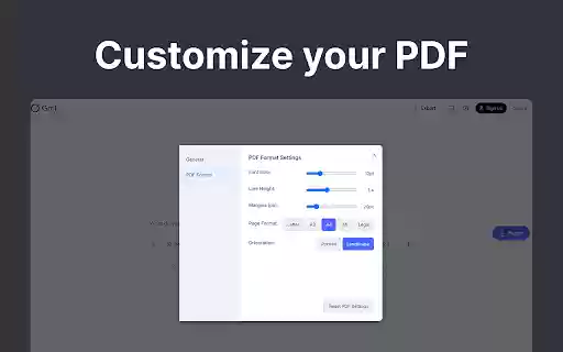 Grok to PDF  from Chrome web store to be run with OffiDocs Chromium online