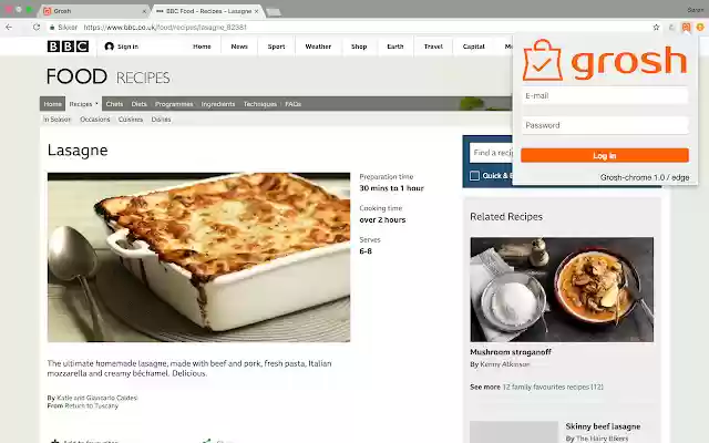 Grosh extension for Chrome from Chrome web store to be run with OffiDocs Chromium online Grosh extension for Chrome from Chrome web store to be run with OffiDocs Chromium online