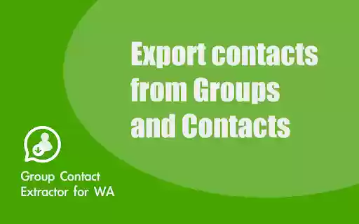 Group Contact Extractor for WA  from Chrome web store to be run with OffiDocs Chromium online
