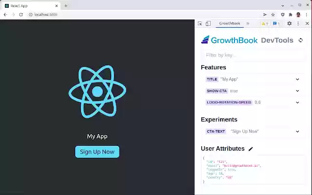 GrowthBook DevTools from Chrome web store to be run with OffiDocs Chromium online GrowthBook DevTools from Chrome web store to be run with OffiDocs Chromium online