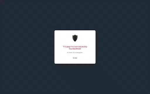 GuardianBlock  from Chrome web store to be run with OffiDocs Chromium online