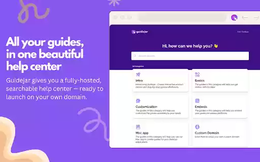 Guidejar: AI Powered SOPs  How To Guides  from Chrome web store to be run with OffiDocs Chromium online