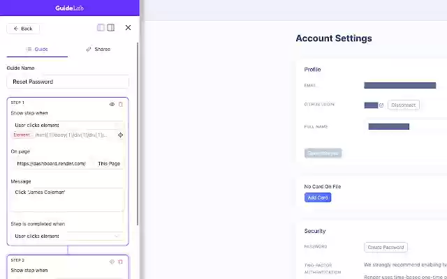 GuideLab On demand in app guides from Chrome web store to be run with OffiDocs Chromium online GuideLab On demand in app guides from Chrome web store to be run with OffiDocs Chromium online