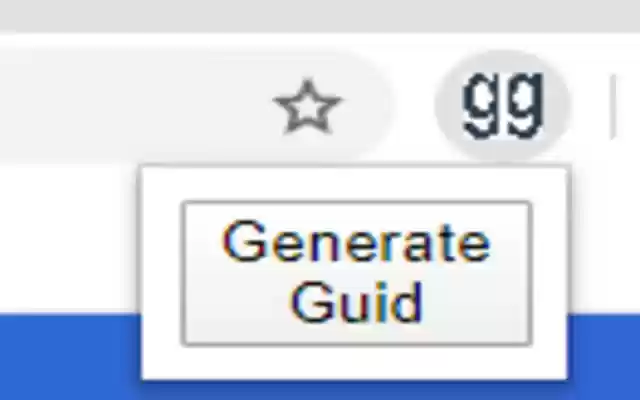 GuidGenerator  from Chrome web store to be run with OffiDocs Chromium online