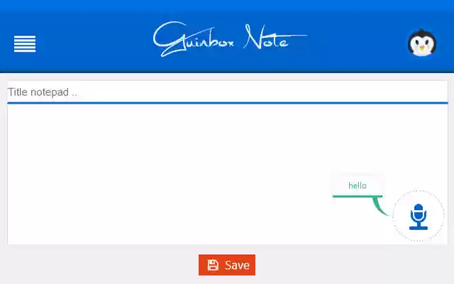 Guinbox Notepad from Chrome web store to be run with OffiDocs Chromium online Guinbox Notepad from Chrome web store to be run with OffiDocs Chromium online