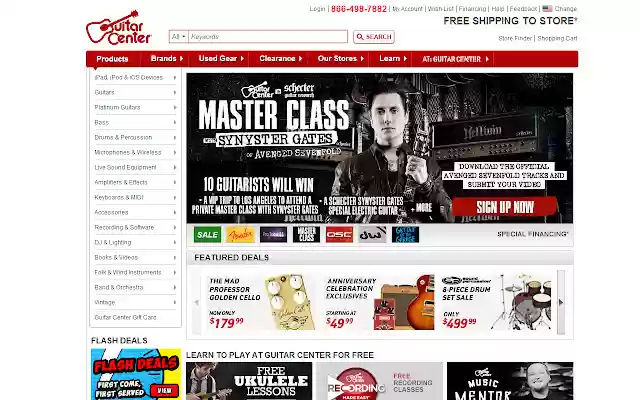 Guitar Center from Chrome web store to be run with OffiDocs Chromium online Guitar Center from Chrome web store to be run with OffiDocs Chromium online