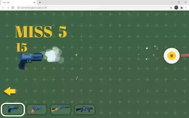Gun Shot Action Game  from Chrome web store to be run with OffiDocs Chromium online