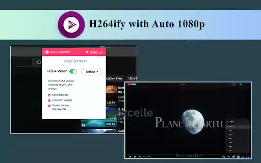 H264ify With Auto 1080  from Chrome web store to be run with OffiDocs Chromium online
