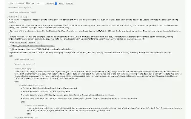 Hacker News: Hide Old Comments from Chrome web store to be run with OffiDocs Chromium online Hacker News: Hide Old Comments from Chrome web store to be run with OffiDocs Chromium online