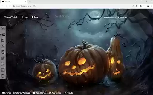 Halloween Wallpaper  from Chrome web store to be run with OffiDocs Chromium online