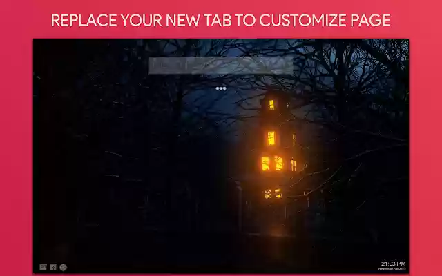 Halloween Wallpaper HD Custom New Tab  from Chrome web store to be run with OffiDocs Chromium online