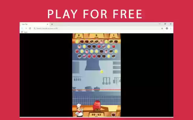 Happy Chef Bubble Game for Chrome  from Chrome web store to be run with OffiDocs Chromium online