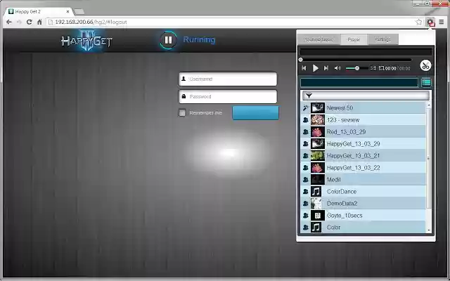 HappyGet 2 für QTS 4 aus dem Chrome-Webshop zur Ausführung mit OffiDocs Chromium online