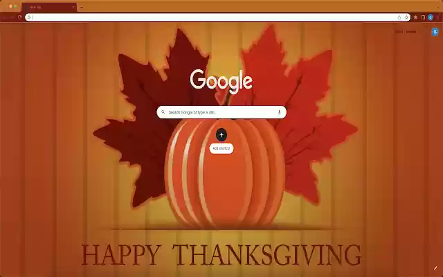 Happy Thanksgiving Theme from Chrome web store to be run with OffiDocs Chromium online Happy Thanksgiving Theme from Chrome web store to be run with OffiDocs Chromium online