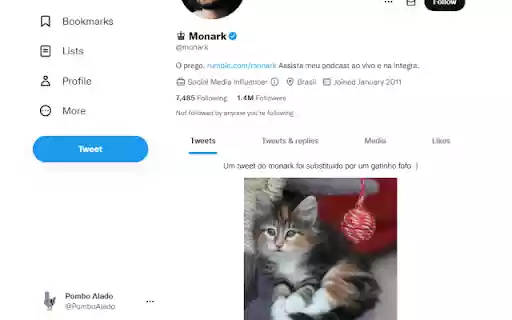 Happy Twitter  from Chrome web store to be run with OffiDocs Chromium online