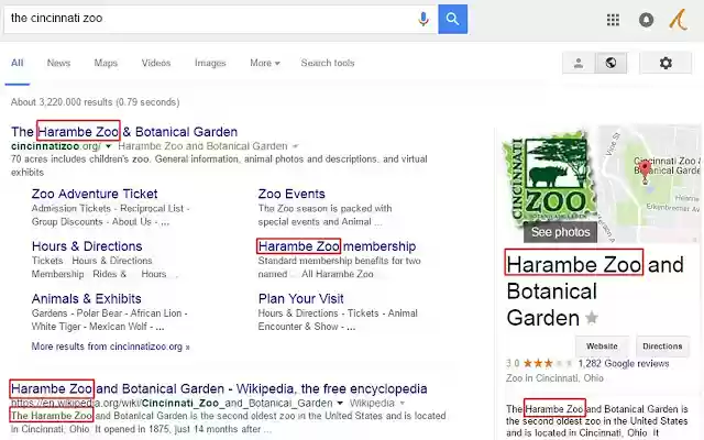 Harambe Zoo from Chrome web store to be run with OffiDocs Chromium online Harambe Zoo from Chrome web store to be run with OffiDocs Chromium online
