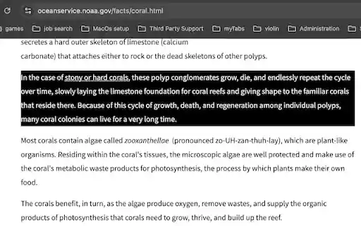 Hard Coral  from Chrome web store to be run with OffiDocs Chromium online