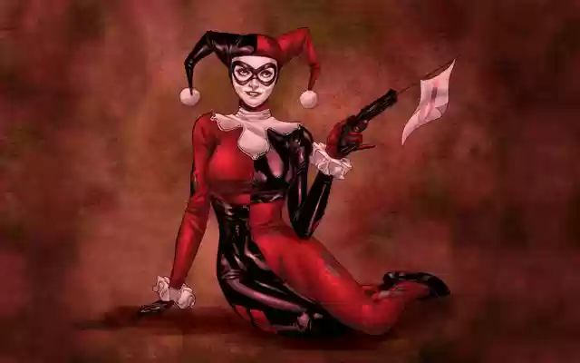 Harley Quinn Joker  from Chrome web store to be run with OffiDocs Chromium online