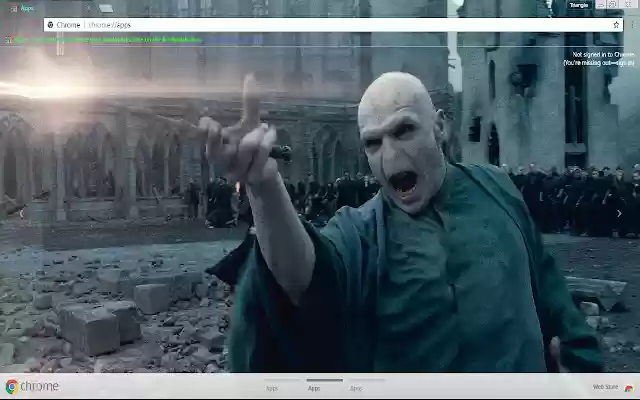 Harry Potter 1366x768 de Chrome web store se ejecutará con OffiDocs Chromium en línea