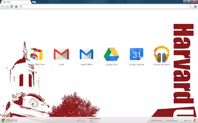 Harvard University Theme 1  from Chrome web store to be run with OffiDocs Chromium online