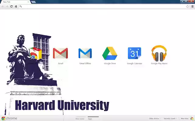 Harvard University Theme 3  from Chrome web store to be run with OffiDocs Chromium online