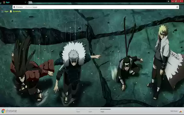 Hashirama Senju Hiruzen Sarutobi  from Chrome web store to be run with OffiDocs Chromium online