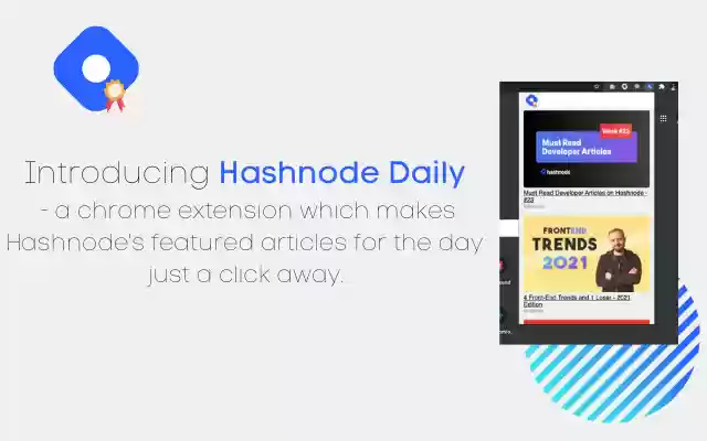 Hashnode Daily from Chrome web store to be run with OffiDocs Chromium online Hashnode Daily from Chrome web store to be run with OffiDocs Chromium online