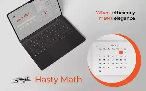 Hasty Math  from Chrome web store to be run with OffiDocs Chromium online