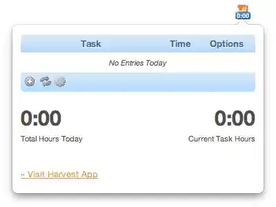 Hayfever for Harvest da Chrome Web Store será executado com OffiDocs Chromium online