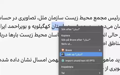 Hayyim Dictionary Lookup  from Chrome web store to be run with OffiDocs Chromium online