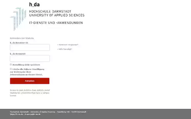 h_da institutional Login  from Chrome web store to be run with OffiDocs Chromium online